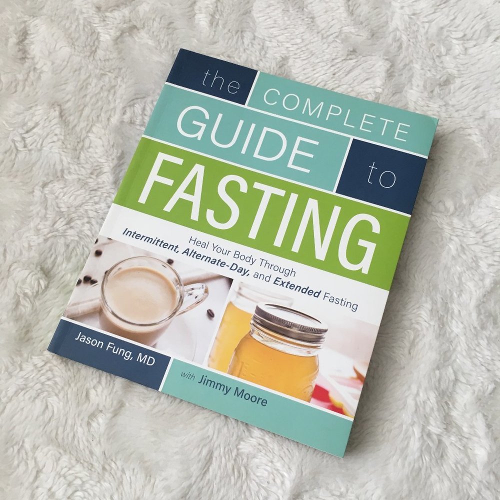 'The Complete Guide to Fasting' Dr. Jason Fung Softcover Health Book